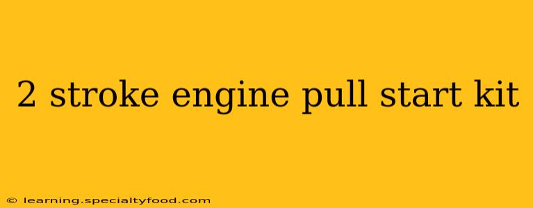 2 stroke engine pull start kit