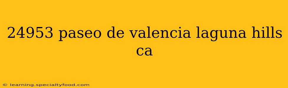 24953 paseo de valencia laguna hills ca