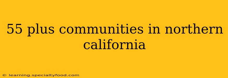 55 plus communities in northern california