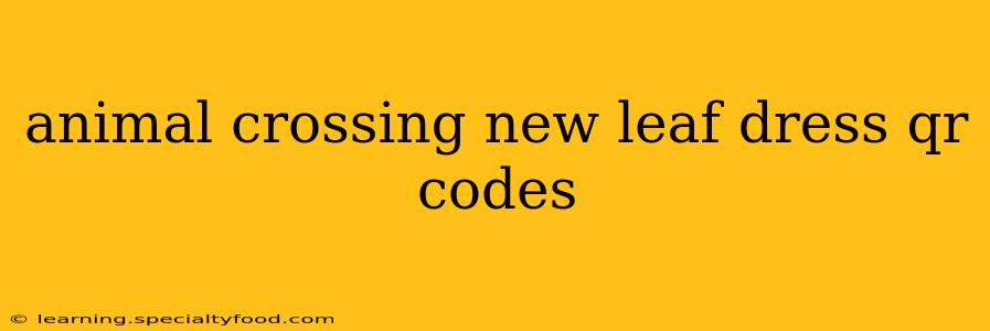 animal crossing new leaf dress qr codes