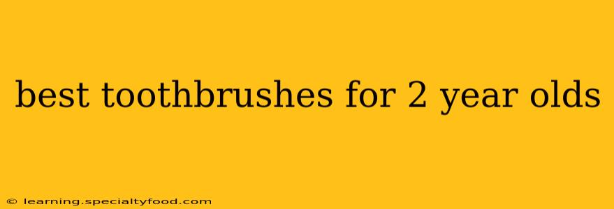best toothbrushes for 2 year olds