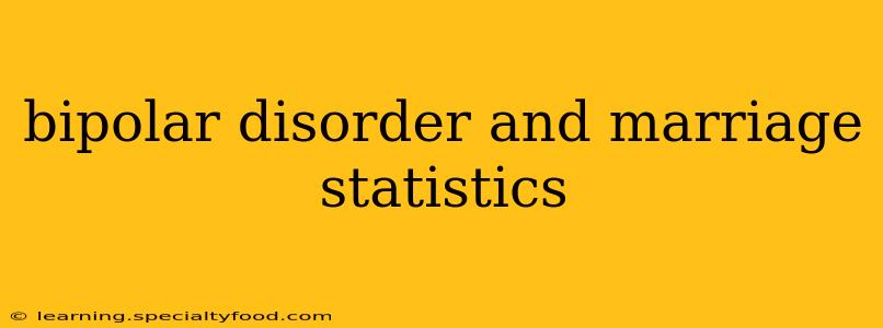 bipolar disorder and marriage statistics