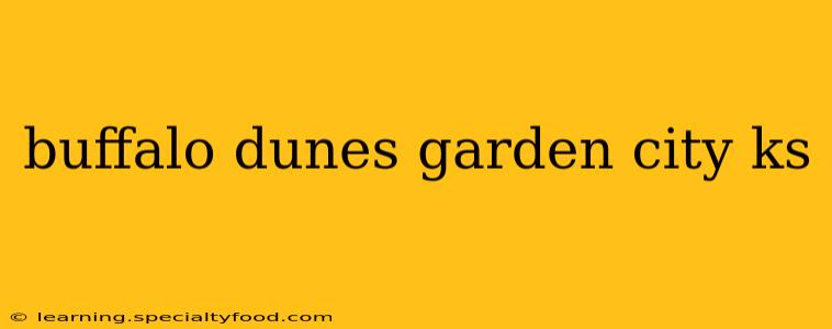 buffalo dunes garden city ks