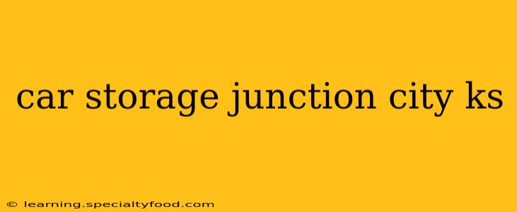 car storage junction city ks