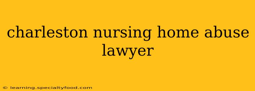 charleston nursing home abuse lawyer