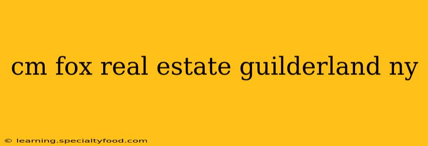 cm fox real estate guilderland ny