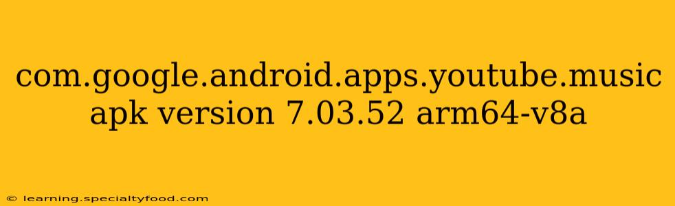 com.google.android.apps.youtube.music apk version 7.03.52 arm64-v8a