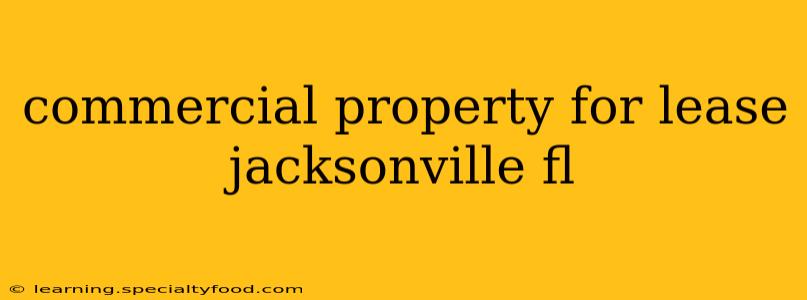 commercial property for lease jacksonville fl