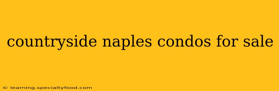 countryside naples condos for sale