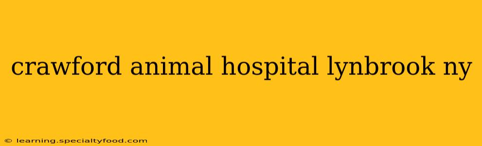 crawford animal hospital lynbrook ny