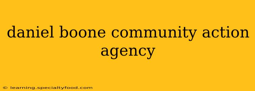 daniel boone community action agency