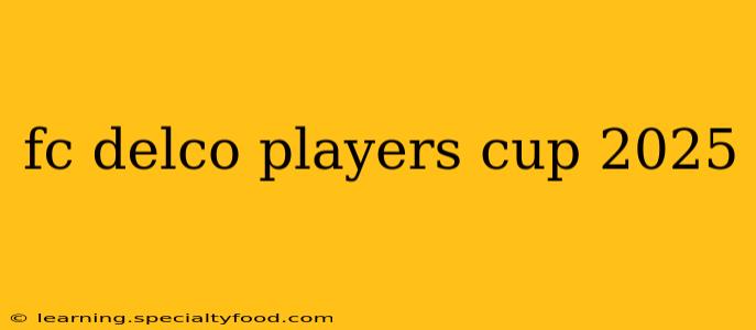 fc delco players cup 2025