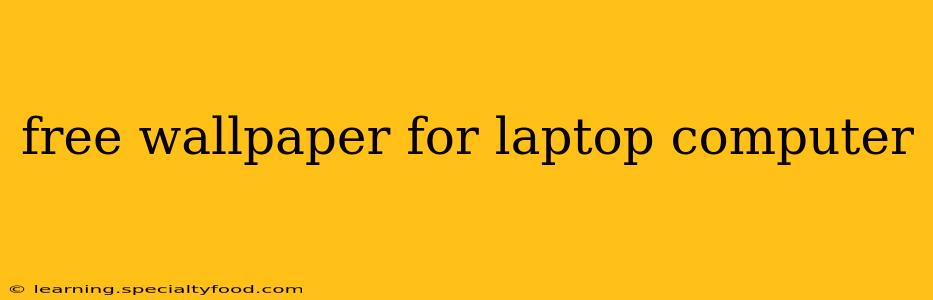free wallpaper for laptop computer