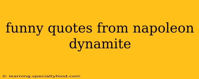 funny quotes from napoleon dynamite