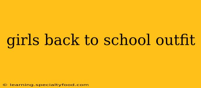 girls back to school outfit