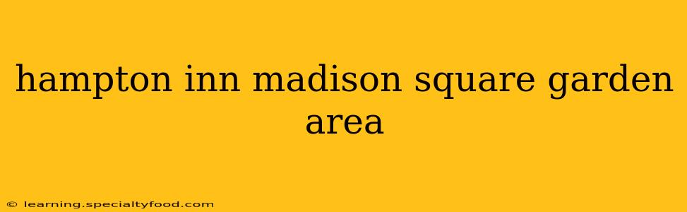 hampton inn madison square garden area