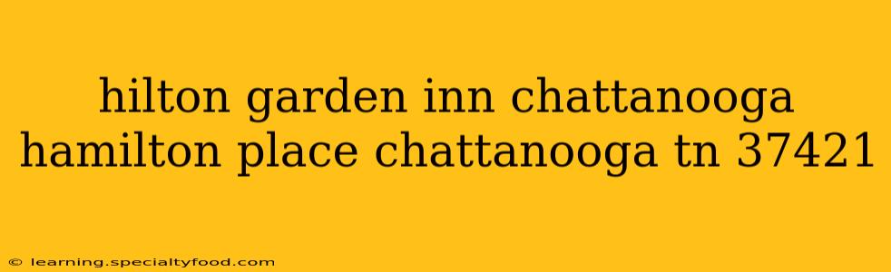 hilton garden inn chattanooga hamilton place chattanooga tn 37421