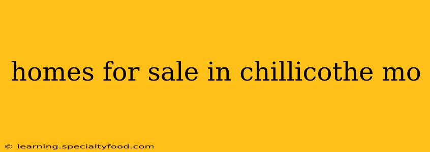 homes for sale in chillicothe mo