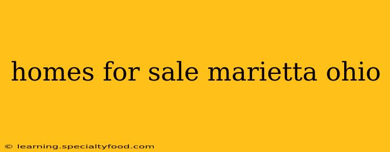 homes for sale marietta ohio