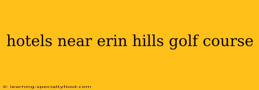 hotels near erin hills golf course