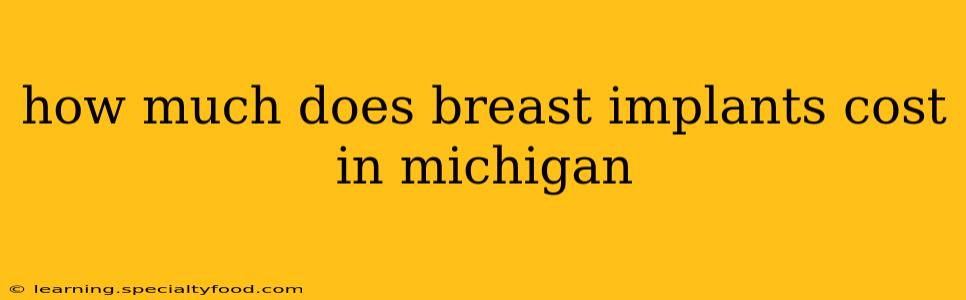 how much does breast implants cost in michigan