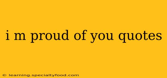 i m proud of you quotes