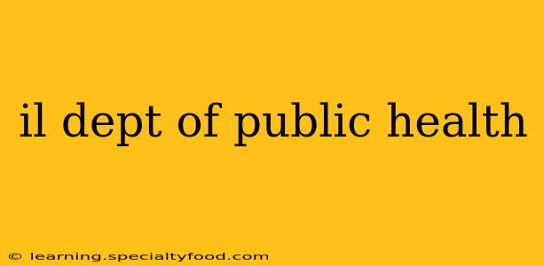 il dept of public health