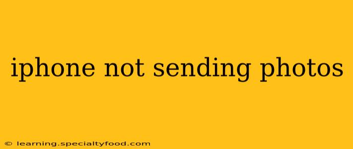 iphone not sending photos