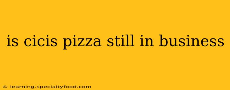 is cicis pizza still in business