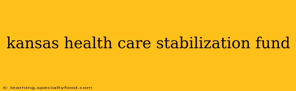 kansas health care stabilization fund