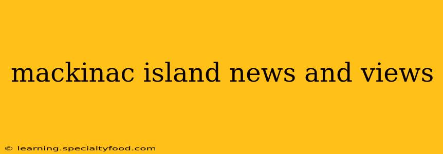 mackinac island news and views
