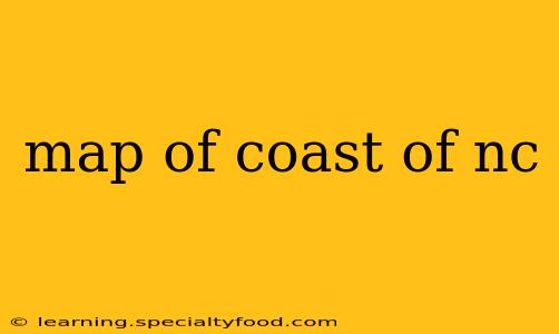 map of coast of nc