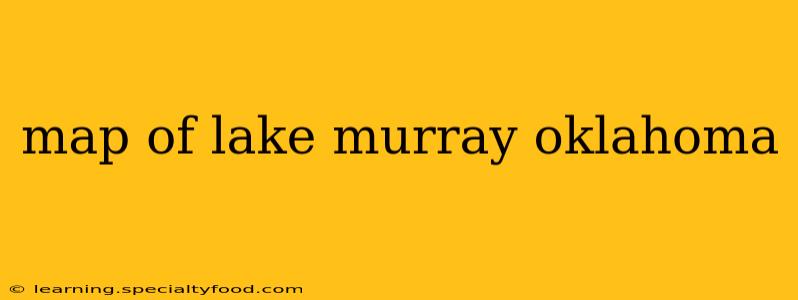 map of lake murray oklahoma