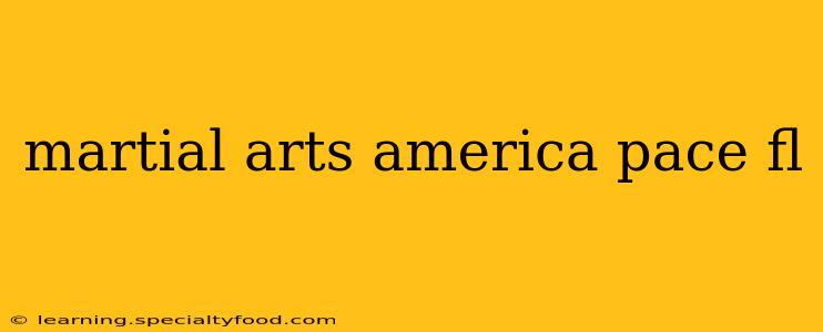 martial arts america pace fl