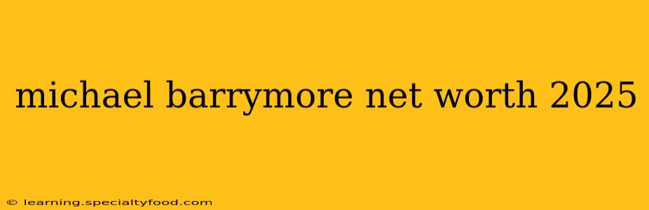 michael barrymore net worth 2025