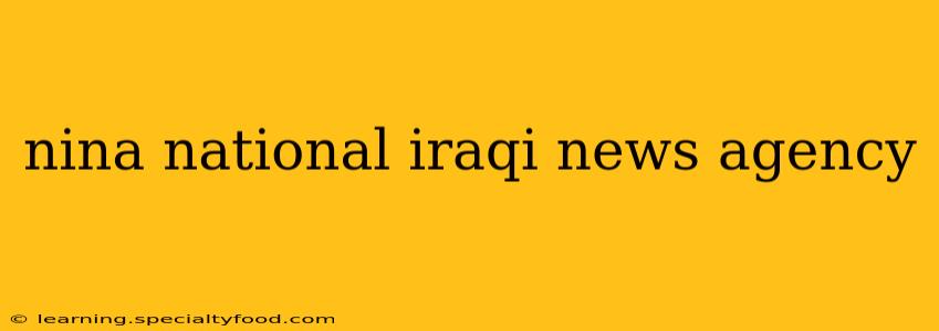 nina national iraqi news agency