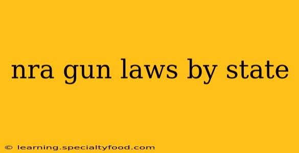 nra gun laws by state