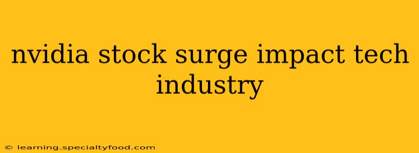 nvidia stock surge impact tech industry