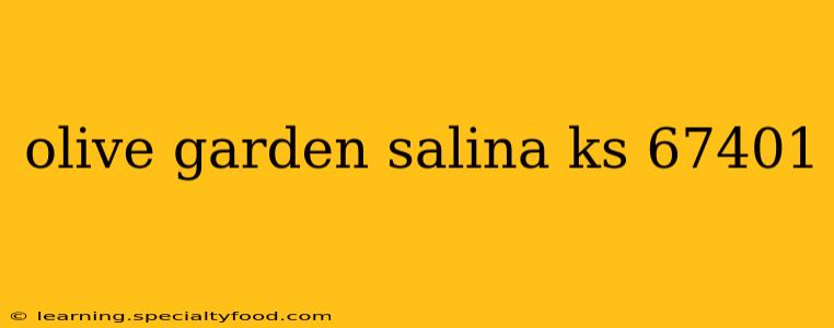 olive garden salina ks 67401