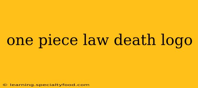 one piece law death logo