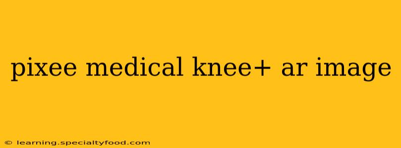 pixee medical knee+ ar image
