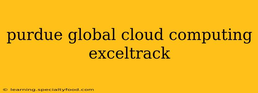 purdue global cloud computing exceltrack