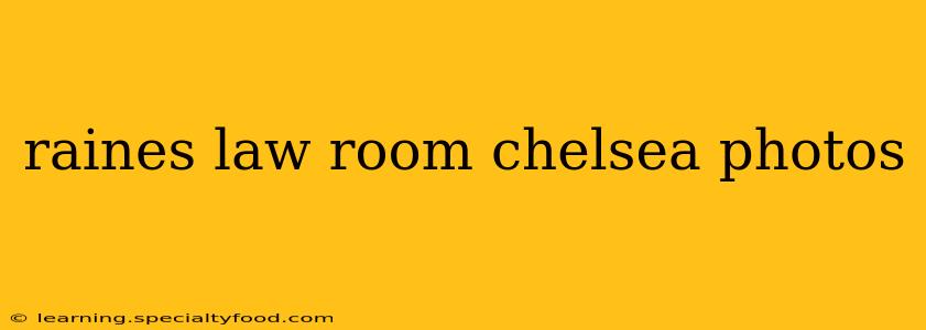 raines law room chelsea photos