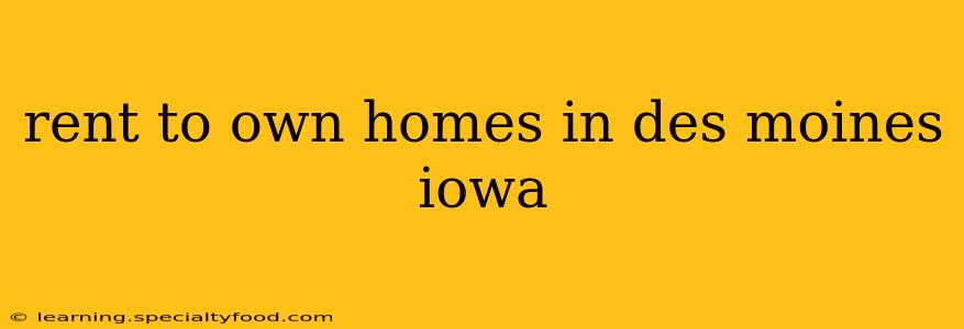 rent to own homes in des moines iowa