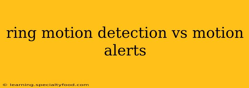 ring motion detection vs motion alerts