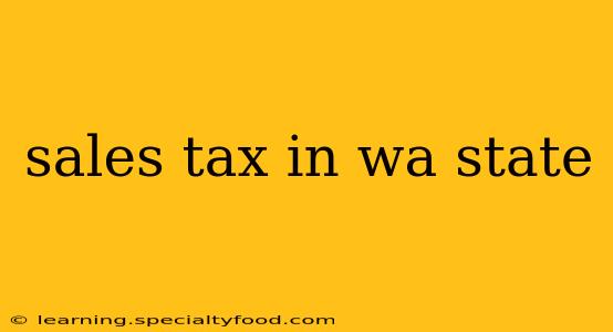 sales tax in wa state