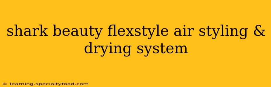 shark beauty flexstyle air styling & drying system