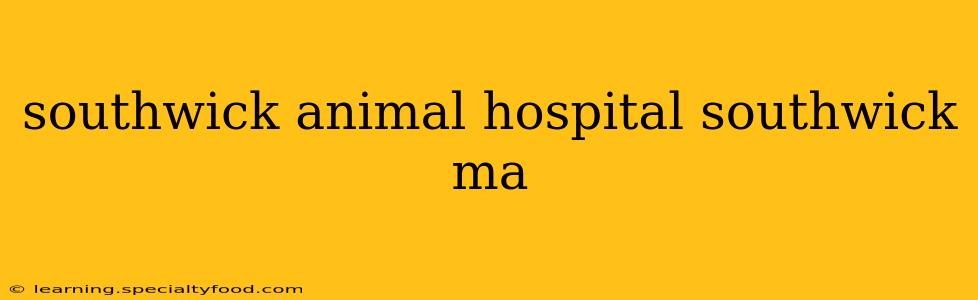 southwick animal hospital southwick ma