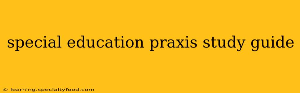 special education praxis study guide