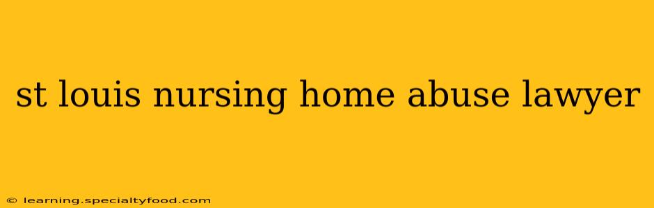 st louis nursing home abuse lawyer